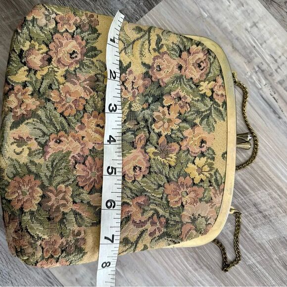Vintage | Floral Tapestry Handbag - Picture 8 of 9